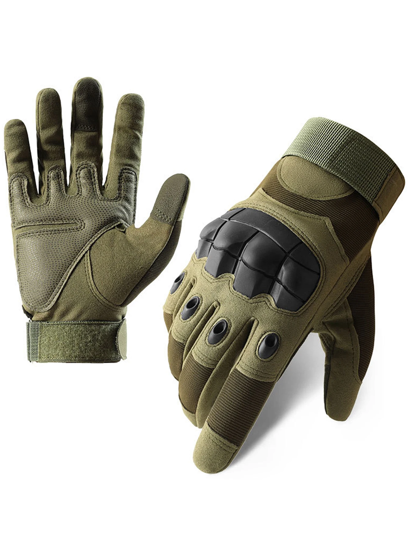1 pair Winter Men Tactical Gloves Thick wear-resistant Full Finger Gloves Touch Screen Waterproof Sport Motorcycle Gloves Hot