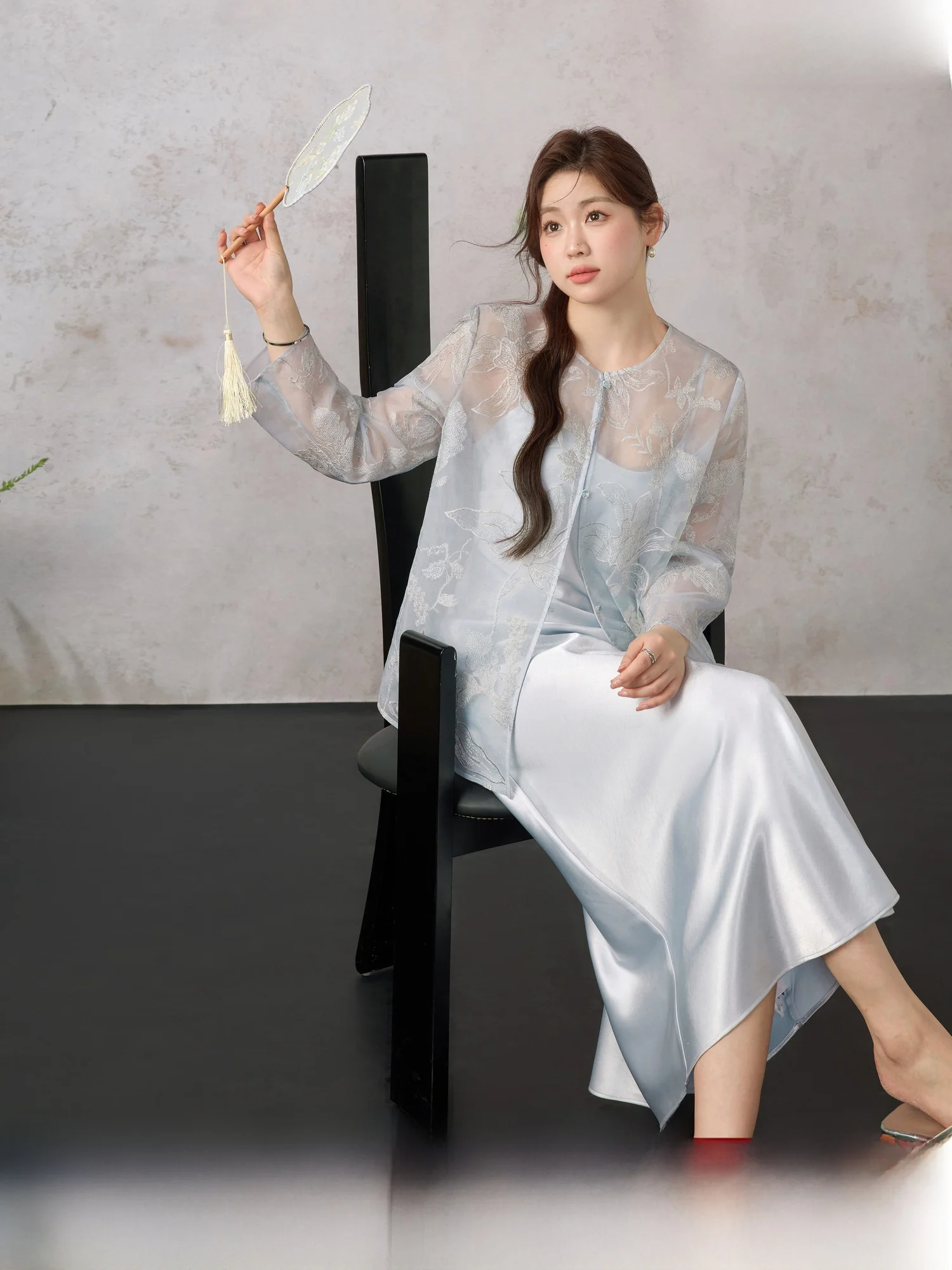 

Летний комплект для женщин: легкий, красивый, с высокой талией, в китайском стиле, для повседневной носки...