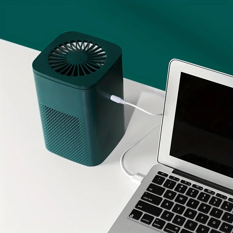 Xiaomi Youpin Portable Air Purifier HEPA Filter 2 Activated Carbon Filter Smoke Odor Removal Desktop Air Cleaner for Office New