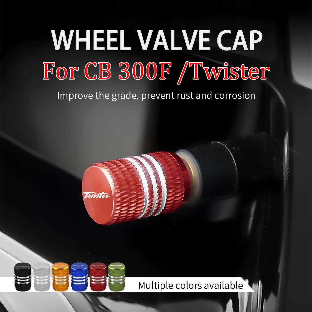 

Motorcycle Tire Valve Cover Aluminum Alloy CB300F Twister 2024 for Honda CB 300F CB300 300 F 2011 2014 2015 2023 Accessories