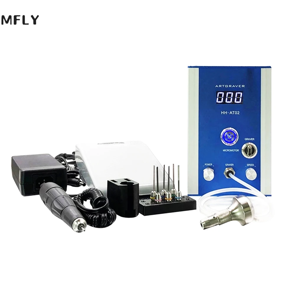 

art graver pneumatic engraving tools jewelry air compressor HH-AT01 AT02 Jewelry Graver machine gold silver graving