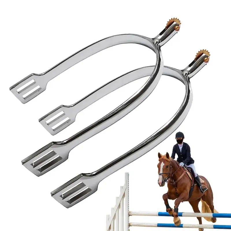Espuelas para botas de vaquero, accesorios giratorios para montar, espolones para caballos, botas de vaquero para mujeres, espolones de vaquero para hombres, aleación de Zinc para caballos