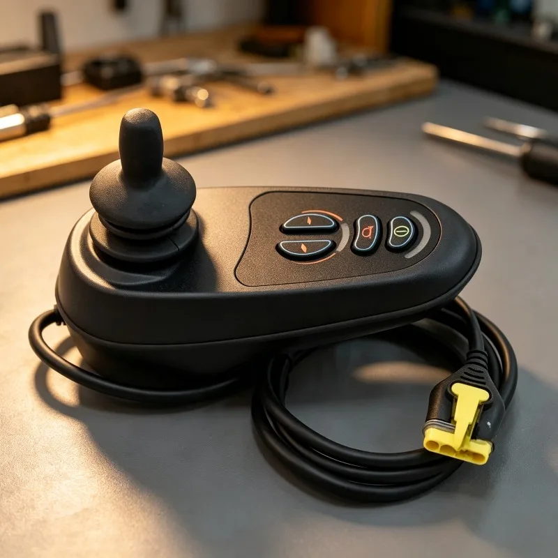 For PG VR2 Electric Wheelchair 4-Key Joystick Controller D51427 Replacement Part