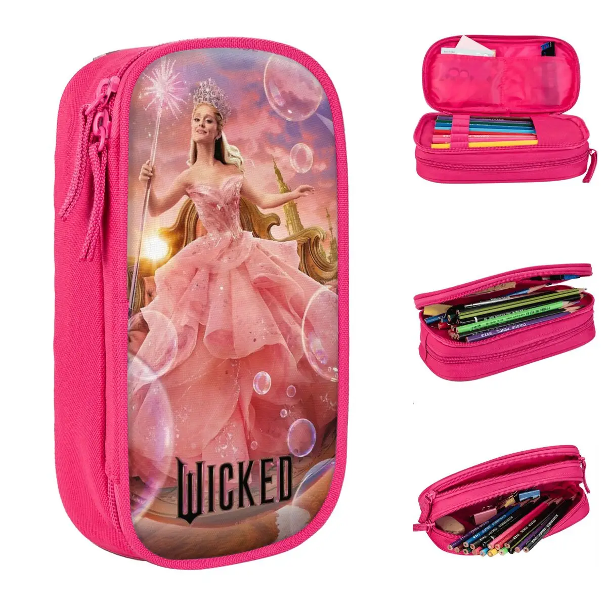 

Плакат Wicked Musical Movie Glinda, пенал для макияжа для детей, пенал, идеальные подарки