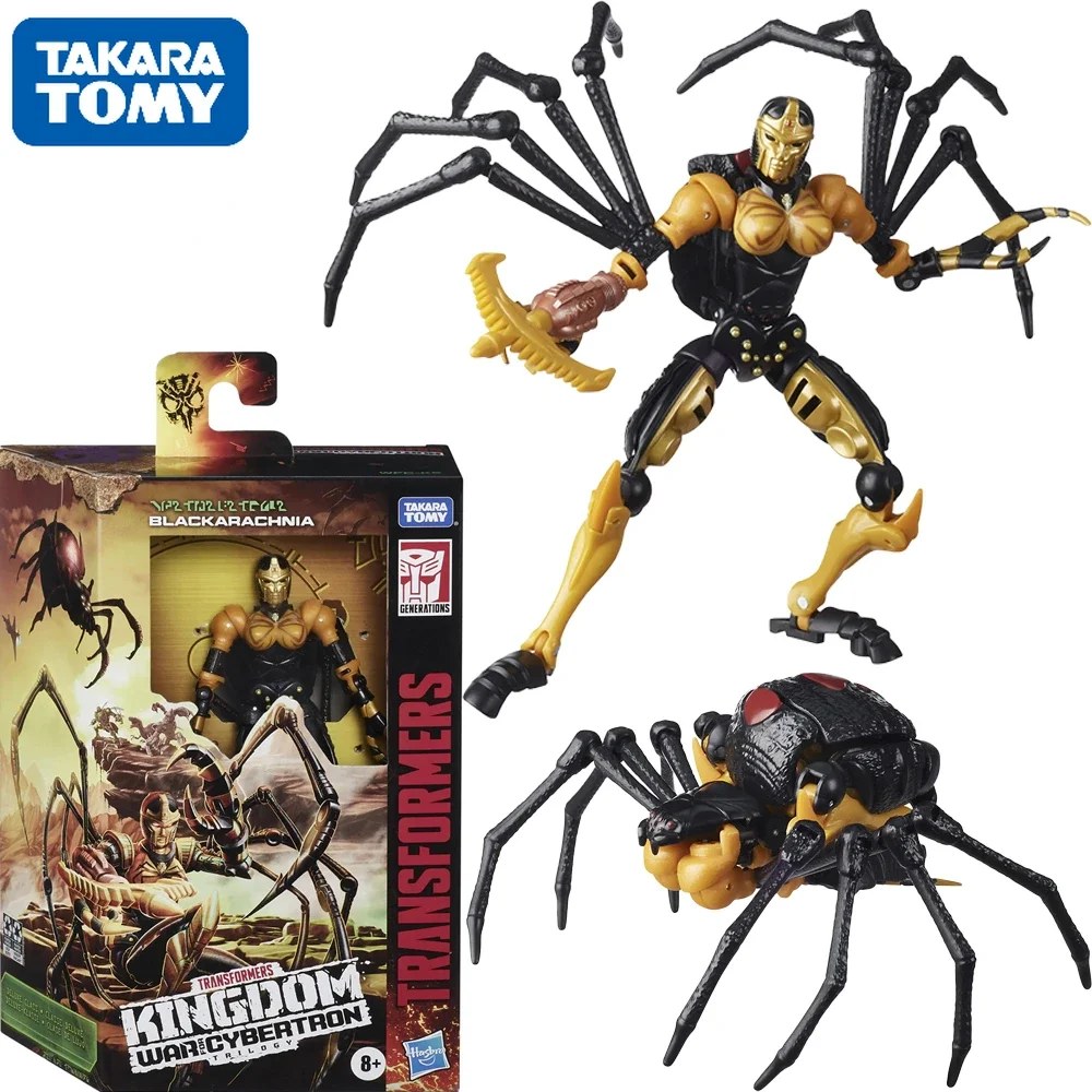 

В наличии Takara Tomy Transformers Generations War for Cybertron: Kingdom WFC-K5 Blackarachnia Фигурка Коллекция Модель игрушки