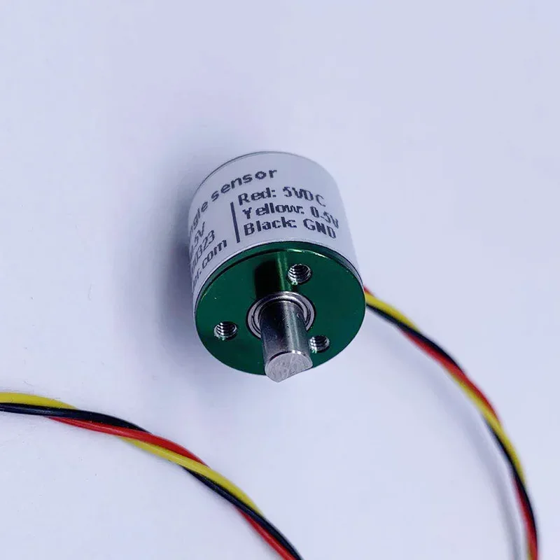 Micro Type Hall Angle Sensor 3mm Shaft CCW 180 360 degree