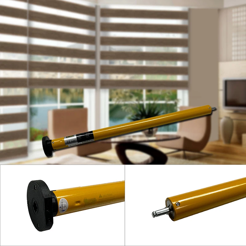 2025年ローラーシェードコンポーネント ゼブラブラインド カセット アルミカーテン 電動電動トラック チューブ コルティナ 巻き上げ式