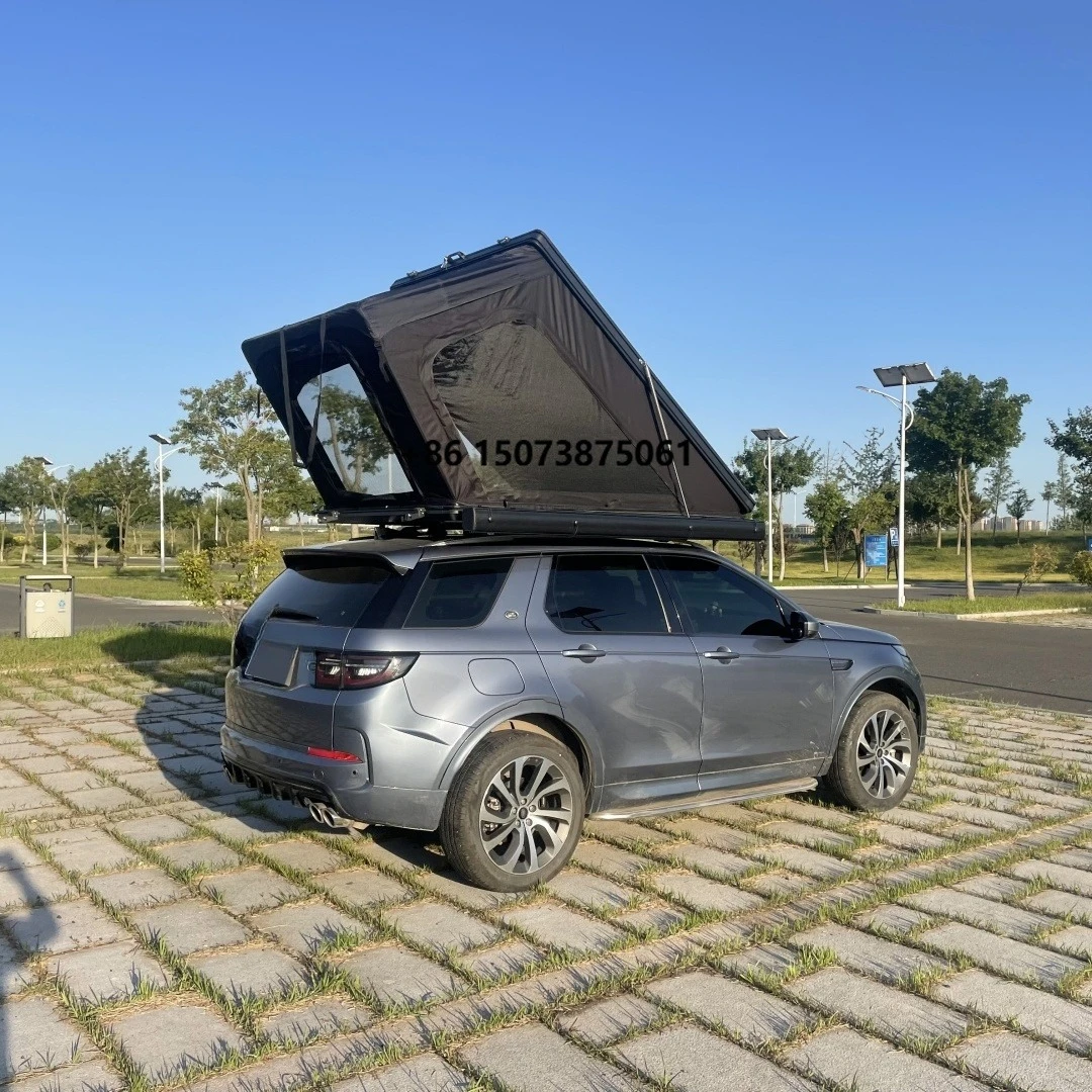 Lightweight Roof Tent for Off-Road Vehicles Anti-UV Car Roof Tent with Removable Rainfly