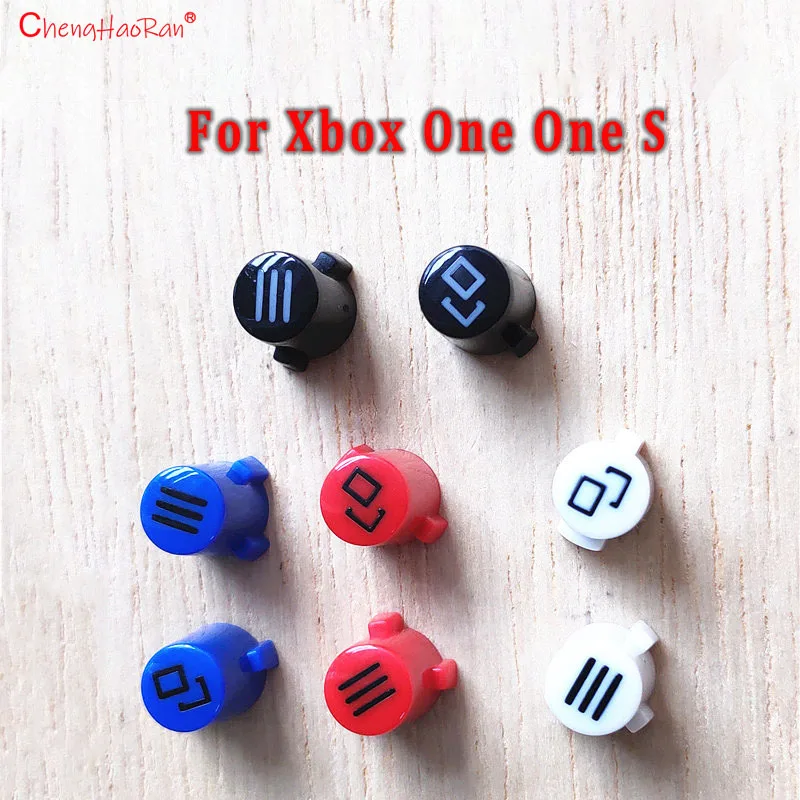 1Set Logo Button For Xbox One S Slim Home Button Start Return Back Repair Part For Xbox One Gamepad Menu Guide  Function Key