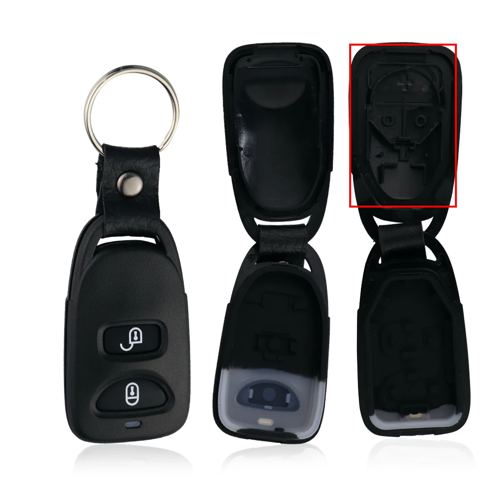 YIQIXIN 2/3/4 Buttons For Hyundai Elantra Kia Tucson Sonata Santa FE Carens 2007-2010 For Accent 2011 2012 Remote Car Key