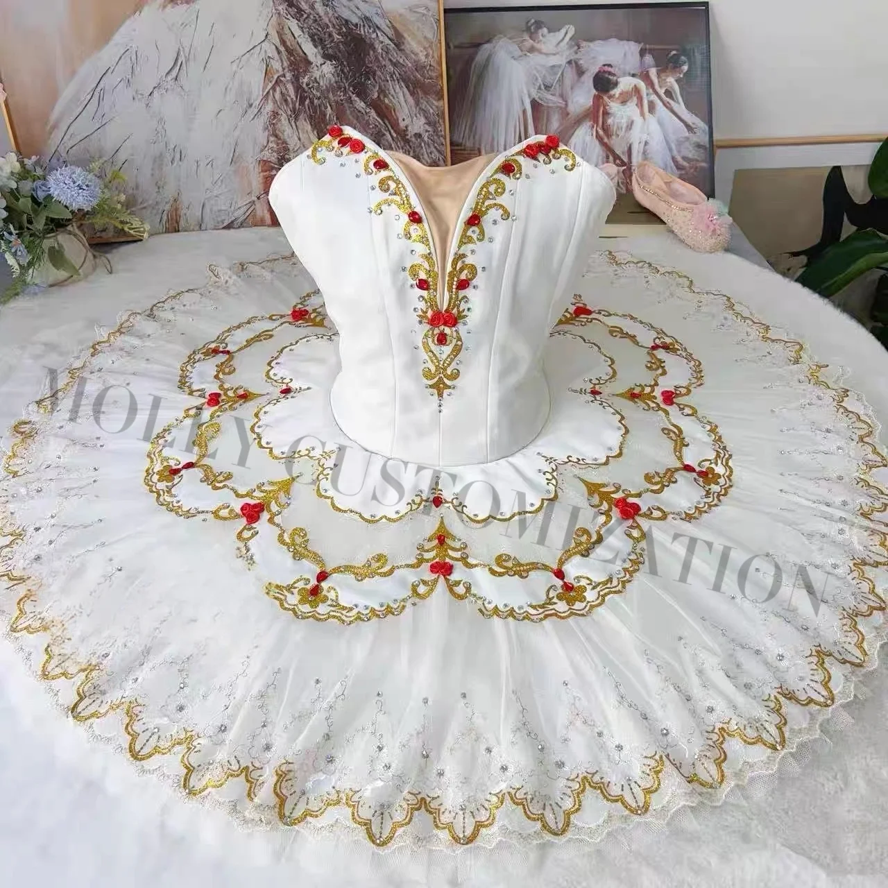 

Новая балетная пачка Don Quijote Esmeralda Paquita по индивидуальному заказу для соревнований для взрослых и детей