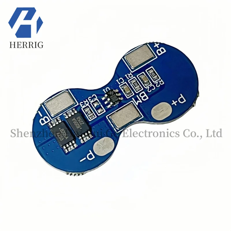 

2S 2-string 7.4V 8.4V 18650 lithium battery pack protection board double string protection chip over-current overcharge 4A