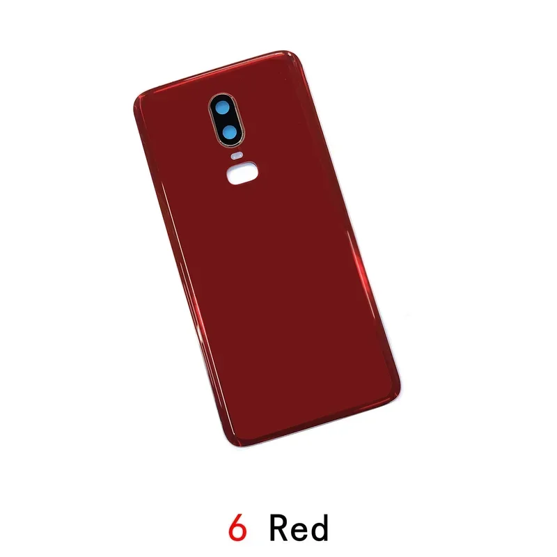 For Oneplus 6 6T Battery Back Cover Housing Rear Case Replace With Camera Lens