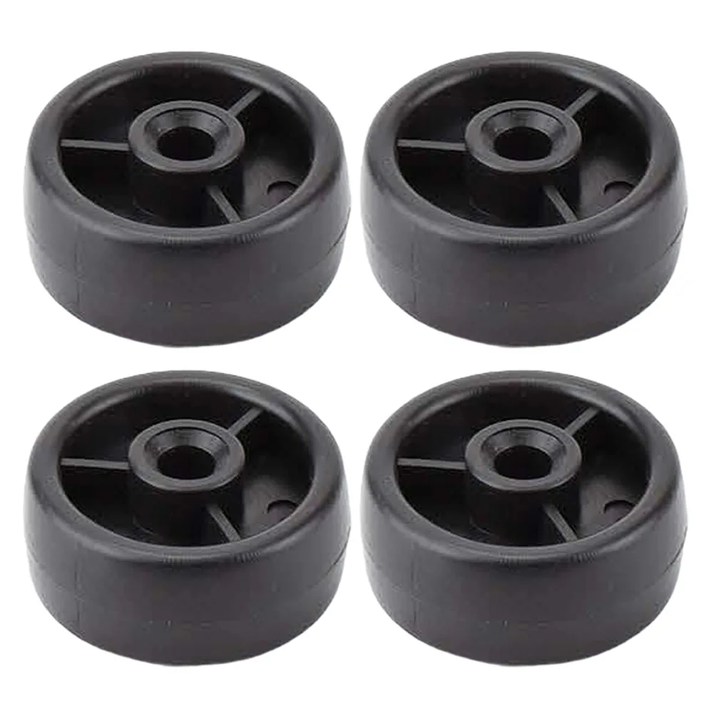 4pc Fitness Equipment Wheels Caster Fitness Equipment Maintenance Nylon Wheel 50mm Replace For Gym Equipment Exercise Bike Wheel