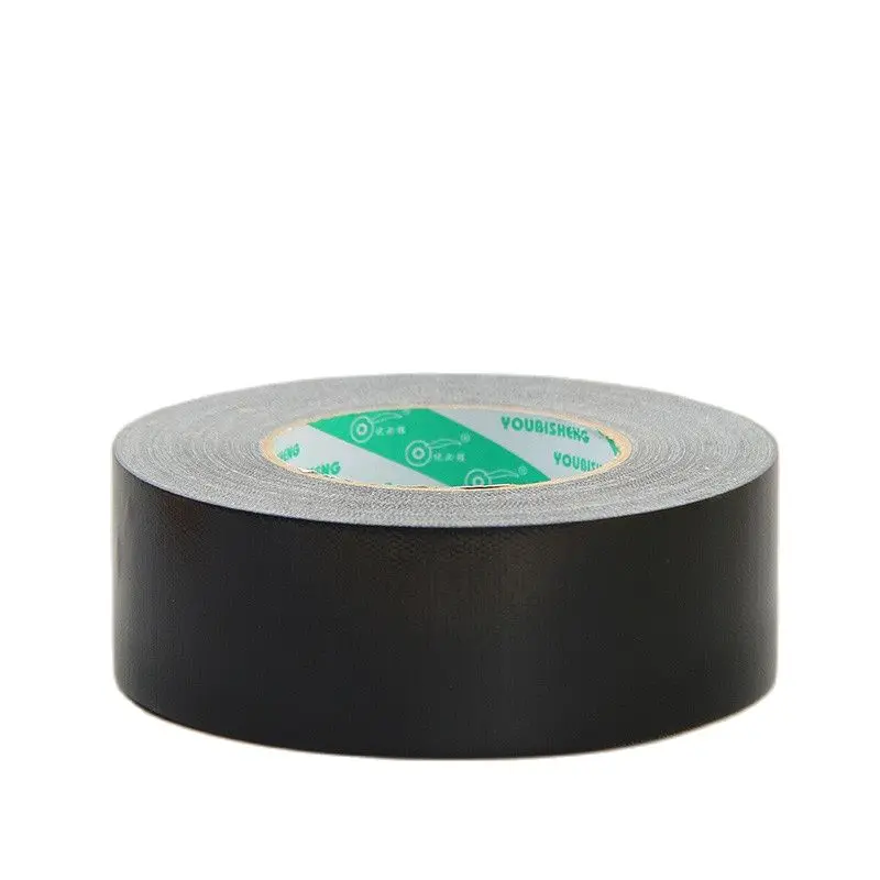 Waterproof Carpet Strong Adhesive Floor Black Duct Tape 2cm3cm4cm5cm6cm 50 Meters Long