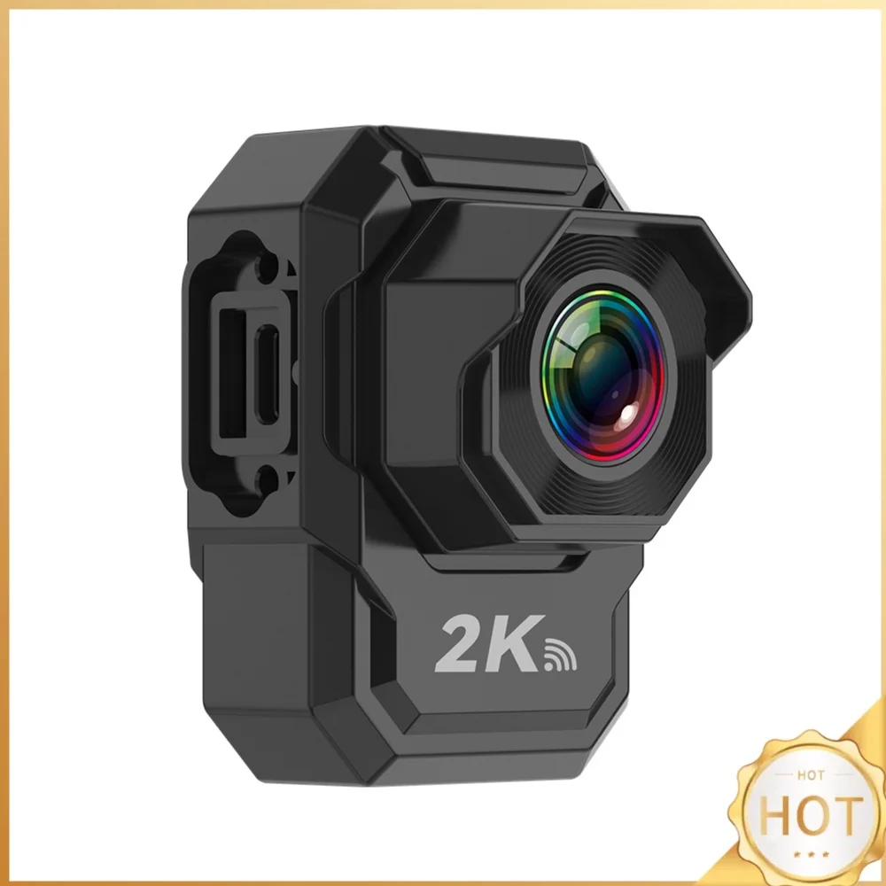 2K IP65 Waterproof Car Camera Weather Resist Portable Driving Camcorder Lightweight Mini Bike Dashcam for Motorcycle Commuting