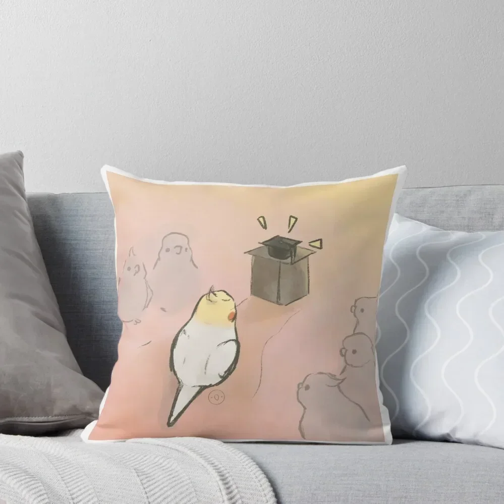 

graduating bird Throw Pillow sleeping pillows pillows decor home Pillowcase Cushion Elastic Cover For Sofa pillow