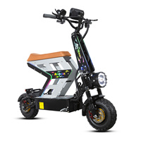 Arwibon M01 EU Warehouse Adult Escooter Folding Electric Motorcycle High Speed 100km/h 13 Inch 8000w Dual Motor 60v 65ah Ce 49kg