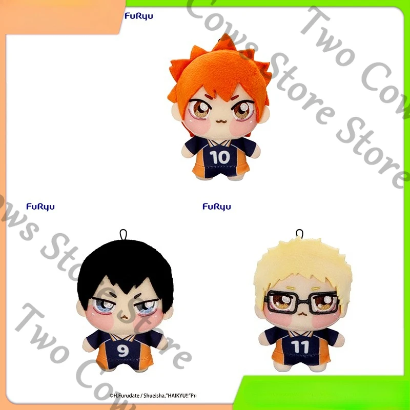 

Genuine Anime Haikyuu!! Shoyo Hinata Tobio Kageyama Cosplay Plush Cotton Doll Printed Bady Maumet Puppet Pendant Cartoon Gift