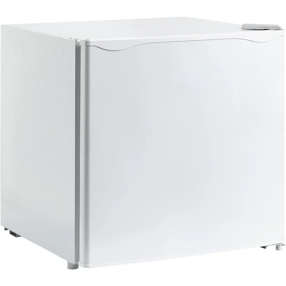 Mini Freezer Countertop 1.1 Cu.Ft Compact Upright Freezer flip  adjustable foot thermostat low noise freezer Camping Cooler