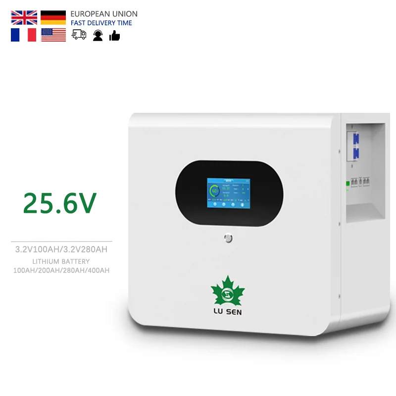 

24V 314ah Small Wall-Mounted Grade Lifepo4 Solar Lithium Ion Battery Smart BMS AC Output for Household Energy Storage Hybrid