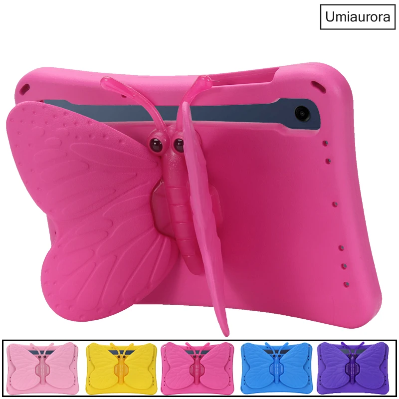 

Для Samsung Tab S7 S8 S9 Plus S10 FE 10,9 дюймов SM-X520 X510 12,4 дюйма SM-X820 X610 Детский противоударный чехол-подставка для планшета из ЭВА Funda