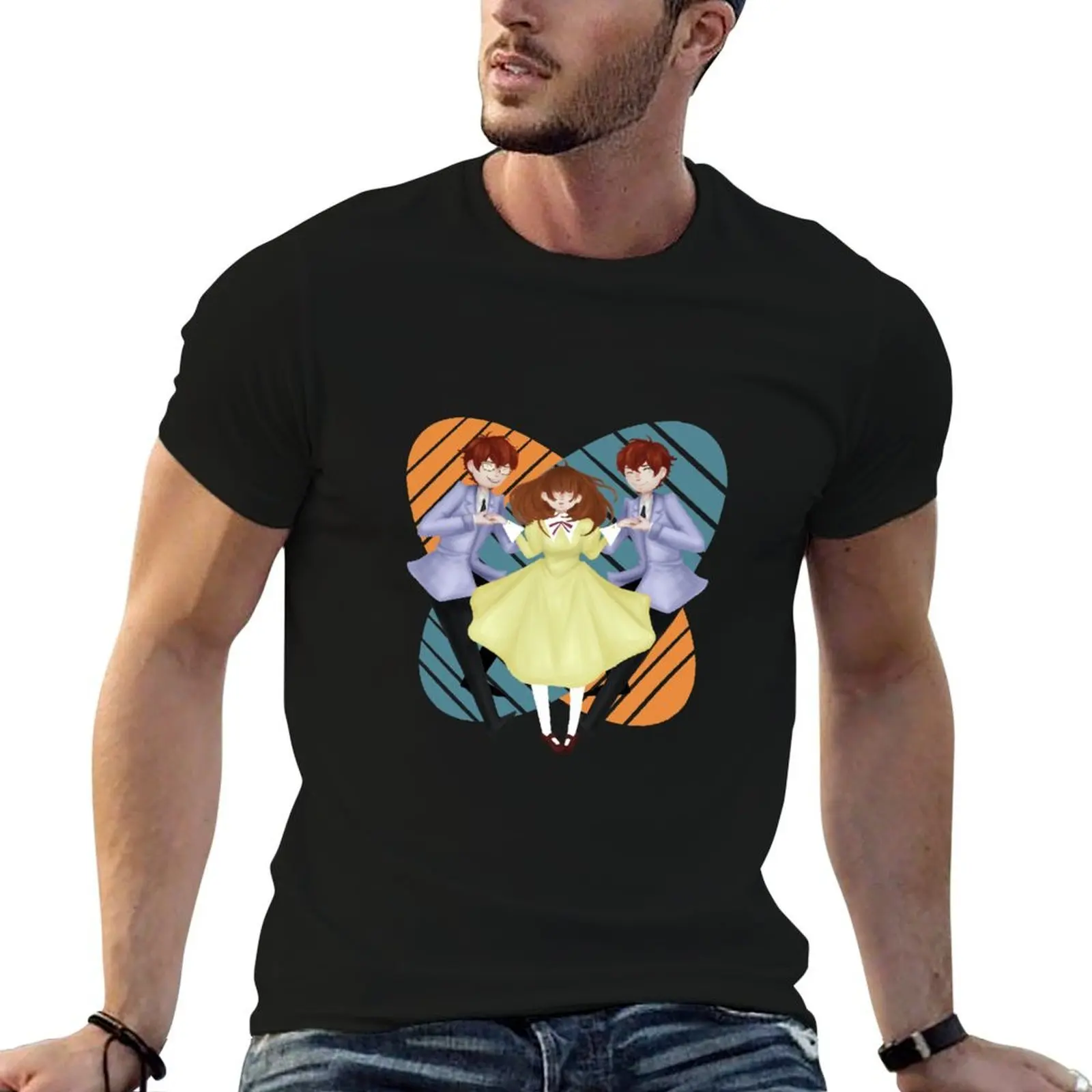 

Mystic Messenger X OHSHC Crossover T-Shirt t shirt personalised graphic t shirts for man t shirts for man cotton funny T-shirt