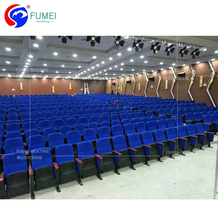 Modern college auditorium chairs seating,lecture hall seating auditorium chair,spare armrest auditorium chair with writing pad