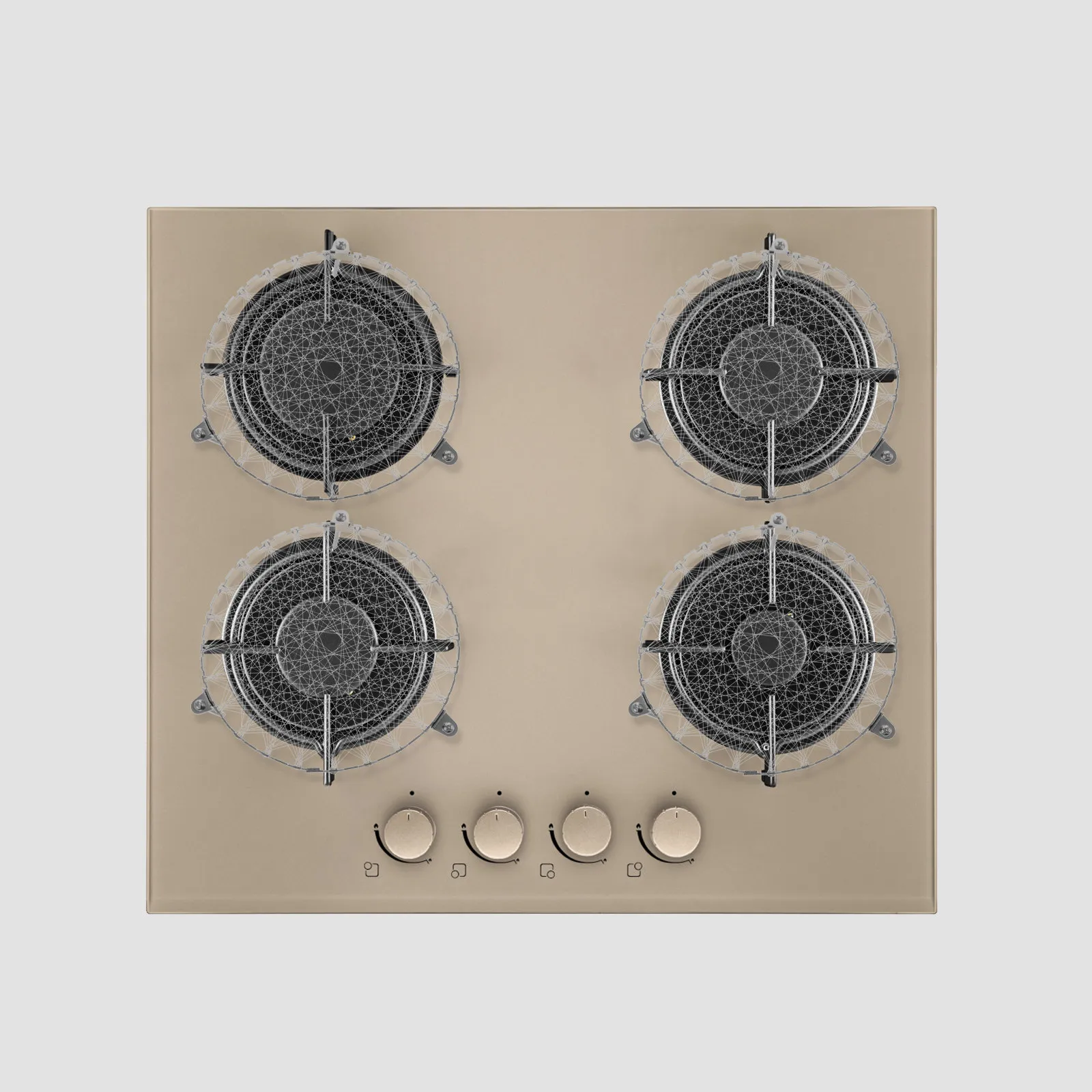 Stove Nickel Wire Mesh Stainless Steel Gas Cooker Flame Efficient Heat Distribution Home Kitchen Tool