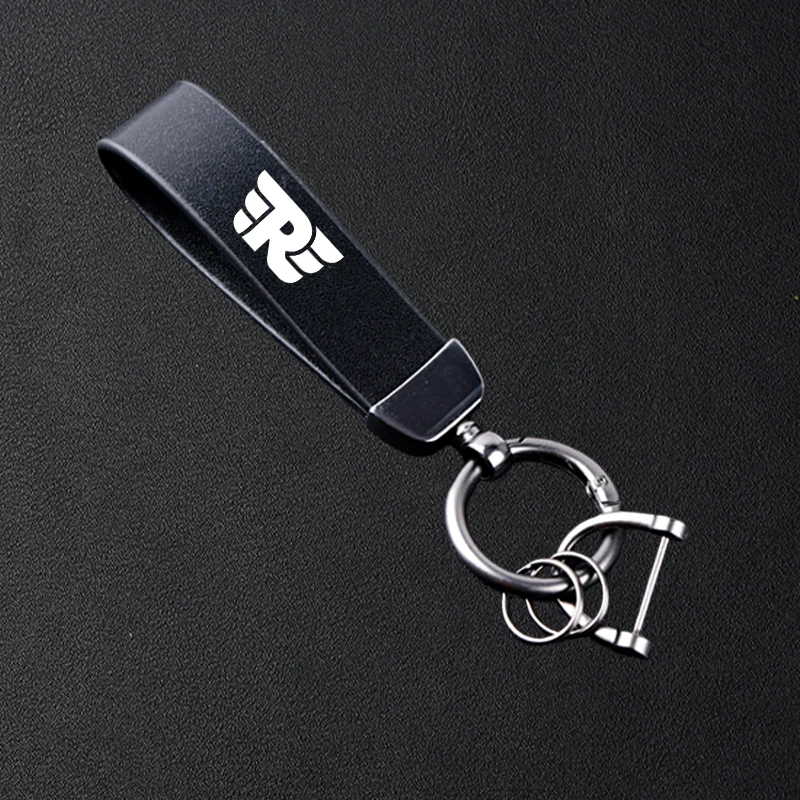 For Royal Enfield Guerrilla 450 Bullet/Classic 350 500 Interceptor 650 Himalayan 450 411 High-Grade Motorcycle Leather Keychain