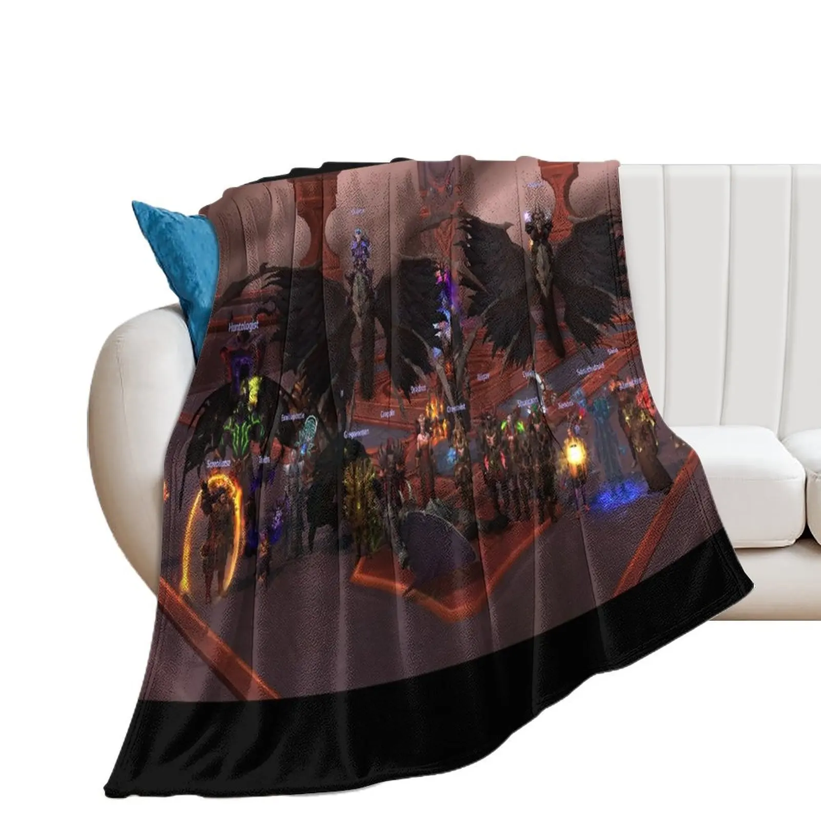 

Deception Guild Throw Blanket Quilt Decorative Beds blankets and throws Blankets