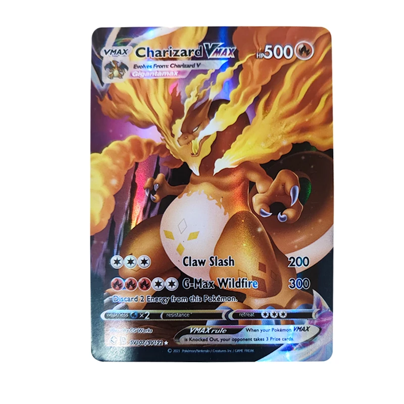 60pcs/box Ultra Rare Pokemon Cards Bundle Vmax/GX/EX/Energy/Trainer/MEGA  Holographic Battle Card Game Toys For Kids - AliExpress 26