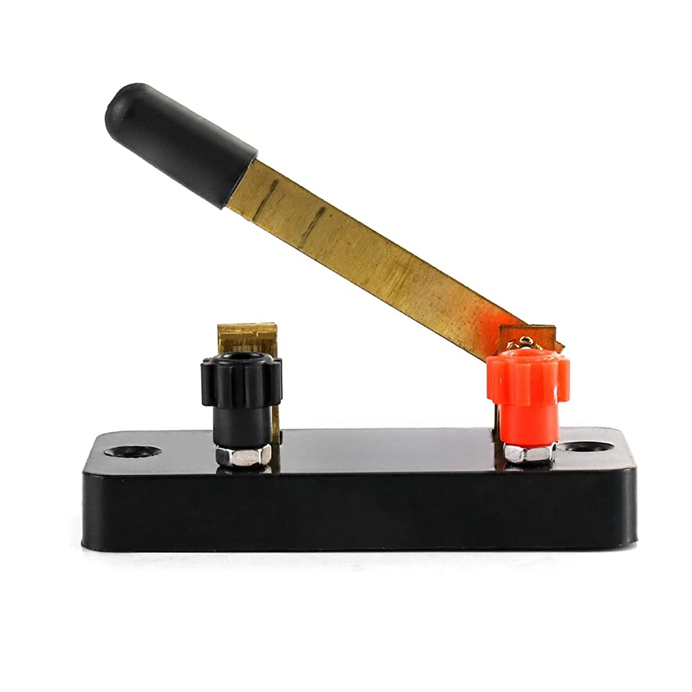 

Delighted- 10Pcs Single Pole Single Throw Switch,Knife Switch:Used for Physics Laboratory,School Electronic Experimenting