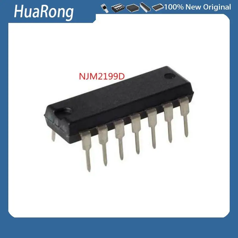 

5PCS/LOT NJM2199D JRC2199D DIP14