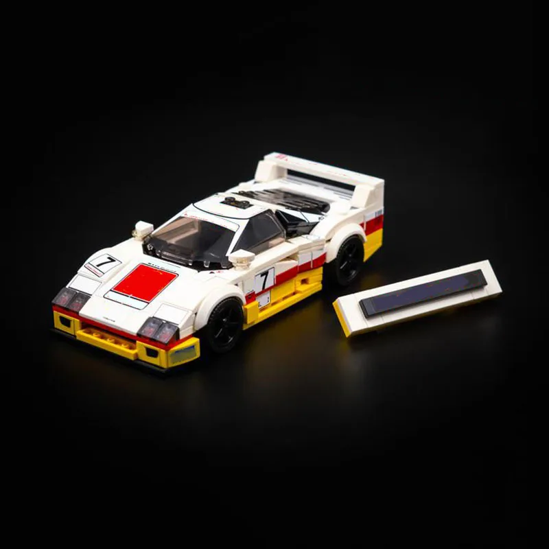 

331PCS MOC F40 Monte 1993 Year GT Championship Speed Champions Building Assemble Model Blocks Toy Brick Children's Holiday Gifts