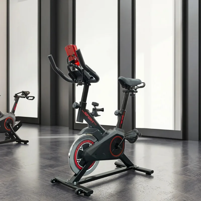 Home Kids Use Adjustable Indoor Cycling Stationary Bike Home Exercise Fitness Steel Air SpinBike Friction Brake Gym Use-Direct
