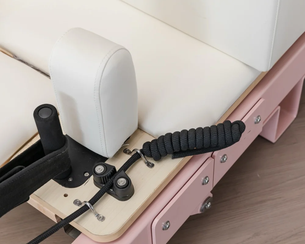 LUMINE High Quality Foldable Aluminum Pilates Reformer Home Studio Fitness Machine for Yoga and Body Workout view 3