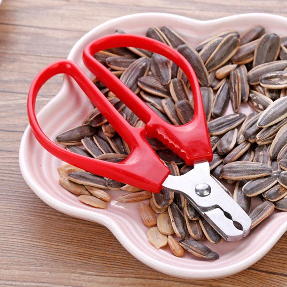 

Nut Shell Opener Melon Plier Stainless Steel Peeling Tool for Hard Shells Teeth Protection Practical Multi-Purpose