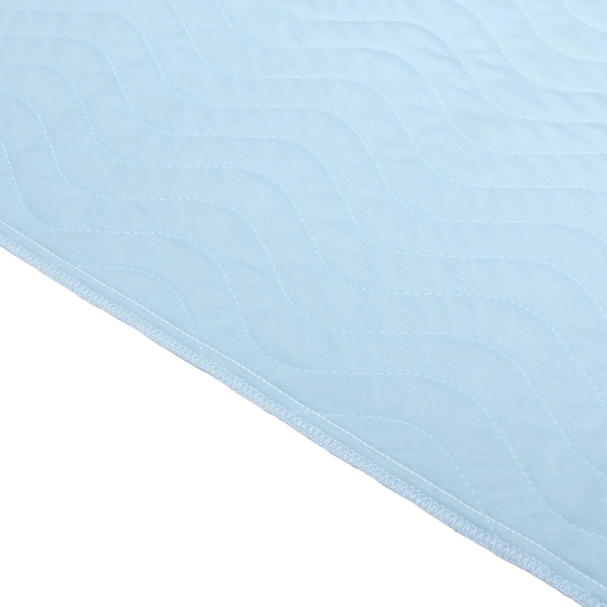 

Incontinence Bed Pad Sky Blue Large Size Absorbent Waterproof Mattress Protector Washable for Adults Children Old Pregnant Women