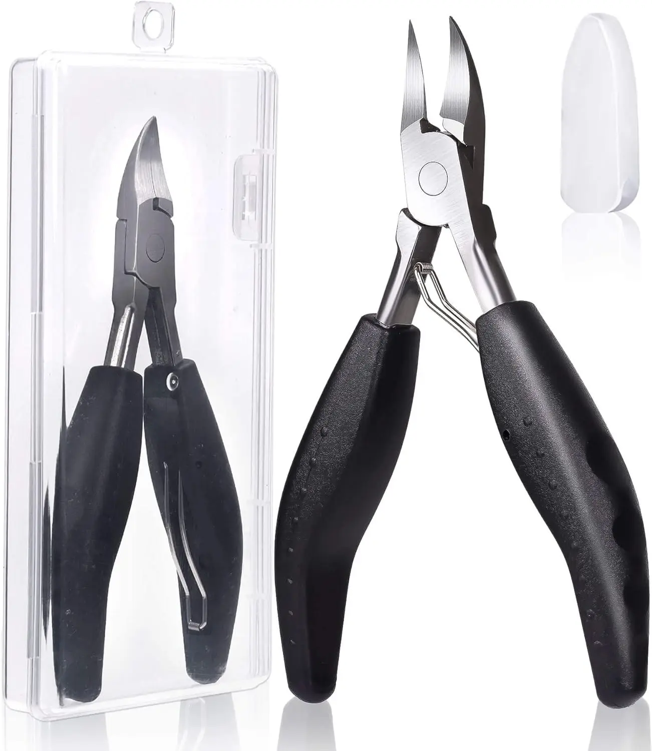 

Heavy Duty Ingrown Toenail Clippers, Professional Trimmer for Thick Nails & Ingrown Toenails, Sharp Curved Blade Pedicure Tool