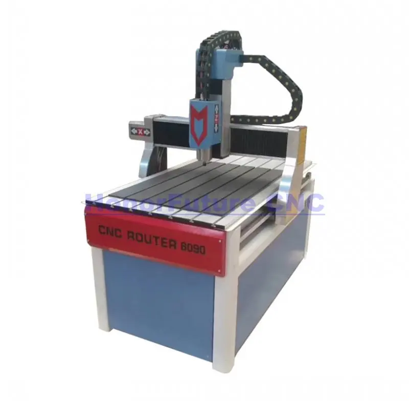 

Hot Sale 3 4 Axis 3D 6090 CNC Wood Router Carved Engraver CNC Machine With Side Rotary Axis Price