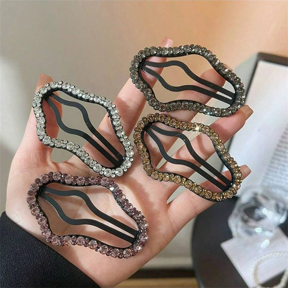 Épingle à cheveux en métal pour femmes et filles, 1 pièce, ornement de cheveux doux, Barrette, pince à cheveux, accessoires de mode