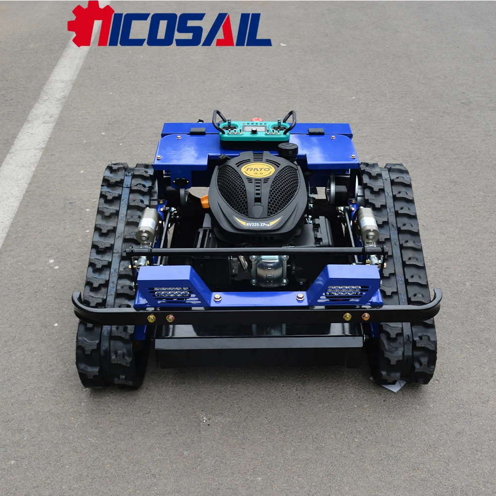 

Custom 500mm RC Grass Cutter for Tea Plantation Maintenance CE Euro 5 Remote Operated Equipment