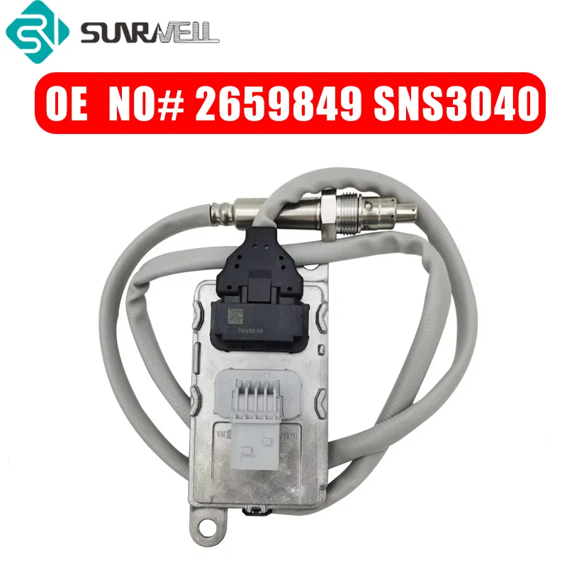 

2659849 SNS3040_ NOx Sensor NOX Inductor for Scania Trucks SCE 2659849 EURO6 Nitrogen Oxide Oxygen 2659849 SNS3040 24V