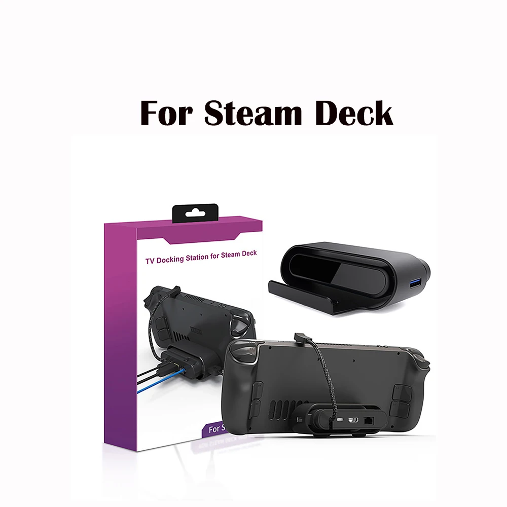 For Steam Deck Docking Station 4K 60HZ USB Power Delivery Suit for Steam Deck /Laptop