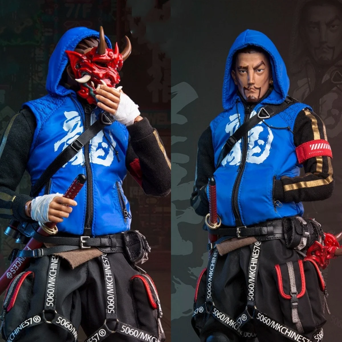 

GDTOYS GD97002 1/6 Scale Male Soldier Shock Worker Ranger Anime Action Figure 12" Full Set Collectible Toys