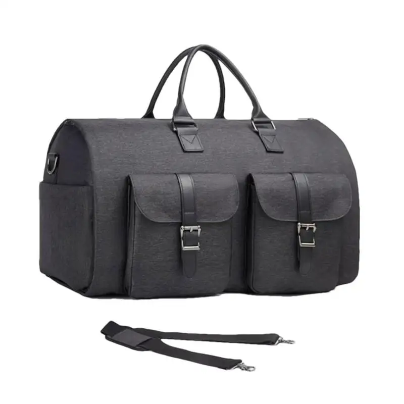 

Garment Bag With Shoulder Strap Waterproof Large Capacity Duffel Bag Lightweight Tote Bag With Detachable Shoulder Strap