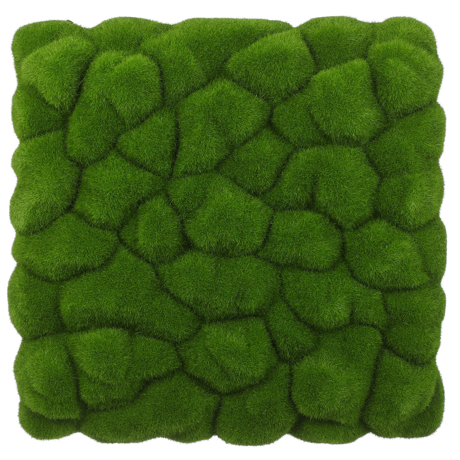 

Green Wall Decor Artificial Moss Panel Realistic Nature-Inspired Backdrop for Cafe Living Room Garden Interior Design