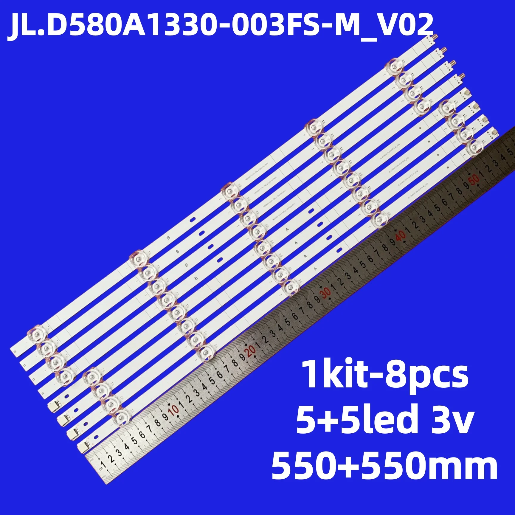 LED backlight strip HD580Y1U92-TAL2 For 58A6KTUK 58A6FGTUK 58E61KTUK 58E6KTUK 58A6HTUK 58E61KT