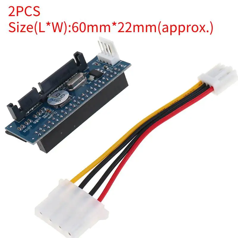 3.5 HDD IDE/PATA to SATA Converter Card Adapter for IDE 40-pin HardDrive Disk